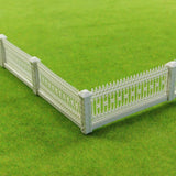 Scale,Detechable,Fences,Table,Model,Building,Train,Railway