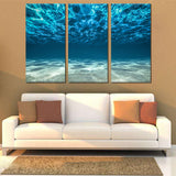 Miico,Painted,Three,Combination,Decorative,Paintings,Light,Seawater,Decoration