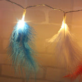 KCASA,Feather,String,Lights,Christmas,Pendant,Lamps,Party,Decoration