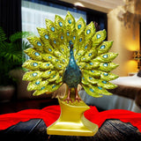 Creative,Peacock,Ornament,Resin,Figurine,Statue,Craft,Decorations,Wedding