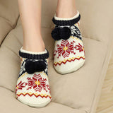 Women,Winter,Christmas,Casual,Fashion,Ankle,Socks,Floor,Socks,Thickening,Knitted,Socks