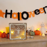 Loskii,JM01497,Scarecrow,Light,Halloween,Decorations,Festive,Party