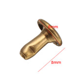 50Pcs,Brass,Copper,Double,Sided,Rivets,Nails,Leather,Hardware,Accessories
