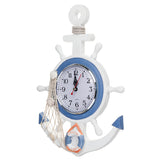 Clocks,Mediterranean,Style,Clocks,Hanging,Rudder,Watch,Creative,Living,Decor,Horloge