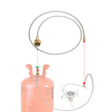 Camping,Cooking,Stove,Adapter,Stove,Connected,Liquefied,Cylinder,Converter
