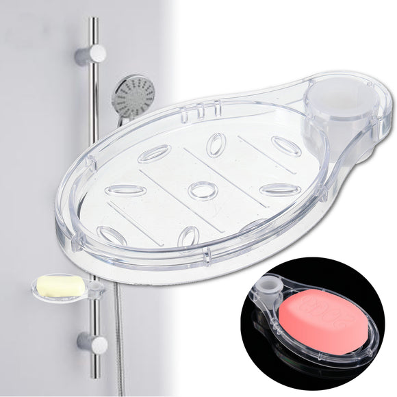 Shower,Dishes,Plastic,Transparent,Holder,Pallet,Shower