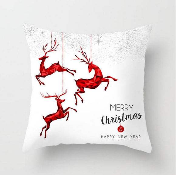 Christmas,Decor,Pillow,Covers,Living,Pillowcase,Cushion,Cover,Office,Lunch,Break,Pillowcase