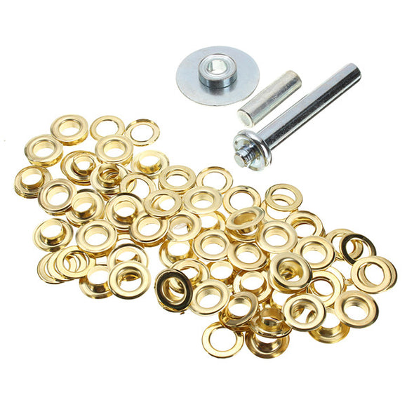 100pcs,Brass,Coated,Canvas,Buckle,Quick,Fastener,Buttons,Screws