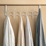 Stainless,Steel,Hooks,Cloth,Hanging,Holder