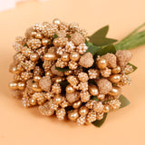 12pcs,Artificial,Simulation,Berry,Flower,Headwear,Garlan,Party,Decoration