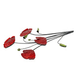 Flower,Abstract,Metal,Ornament,Sculpture,Hanging,Decor,Decorations