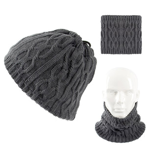 Winter,Thicken,Plush,Beanie,Scarf,Outdoor,Earmuffs,Skullcap