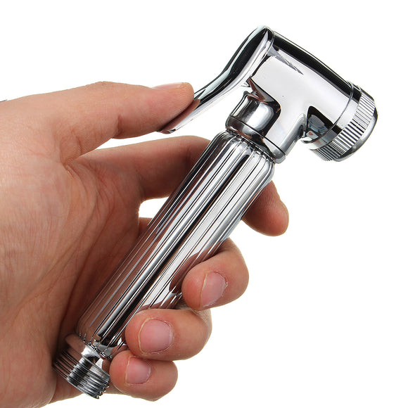 Brass,Shattaf,Douche,Spray,Bidet,Toilet,Shower,Nozzle,Holder,Silver,Bidet,Cleaning,Device