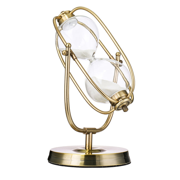 60Min,Hourglass,Timer,Bronze,Rotation,glass,Countdown,Office,Decorations