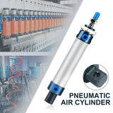 Double,Acting,Pneumatic,Cylinder,Stroke,100MM,Light