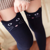 Women,Girls,Cartoon,Animal,Cotton,Stocking,Kawaii,Kneed,Tight,Socks