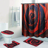 Bathroom,Shower,Curtain,Hooks,Washable,Toilet,Cover,Pedestal,Toilet