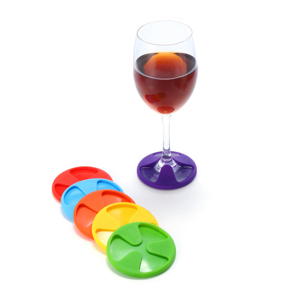 Silicone,Glass,Charms,Stemware,Coaster,Covers,Drinks,Makers