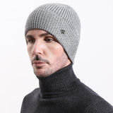 Vintage,Thickened,Double,Layers,Knitted,Sports,Casual,Beanie