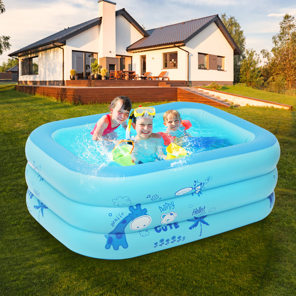 120x80x35cm,Inflatable,Swimming,Pools,Family,Garden,Swimming,Basin,Swimming,Mattress