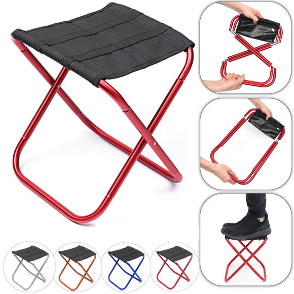 Outdoor,Portable,Aluminum,Folding,Chair,Outdoor,Camping,Picnic,Stool