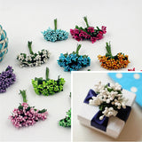 12pcs,Artificial,Simulation,Berry,Flower,Headwear,Garlan,Party,Decoration