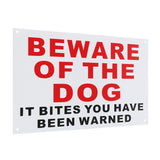 Beware,Bites,Warned,Plastic,Sticker,Security,Signs,Waterproof