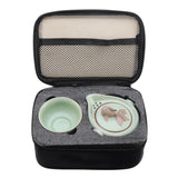 Handmade,Chinese,Travel,Ceramic,Teacup,Carry