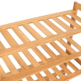 Storage,Racks,Cabinet,Shelf,Wooden,Stand,Organizer,Bamboo