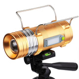 XANES,600LM,Color,Range,Zoomable,Rechargeable,Fishing,Flashlight,Charger