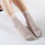 Women,Crystal,Hollow,Breathable,Socks