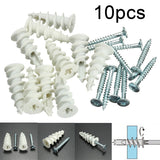 10Pcs,Nylon,Plate,Board,Cavity,Fixing,Speed,Anchor,Screws