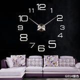 Creative,Personality,Simple,Fashion,Clock,Acrylic,Mirror,Stickers,Clock,Living,Clock