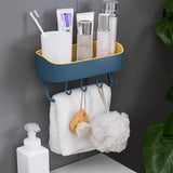 Bathroom,Shelf,Organizer,Shower,Shampoo,Holder,Storage,Punch