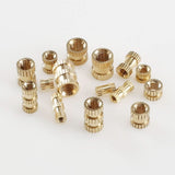 330Pcs,Female,Thread,Knurled,Brass,Threaded,Insert,Round