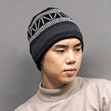 Unisex,Winter,Vintage,Spiral,Knitted,Street,Fashion,Beanie