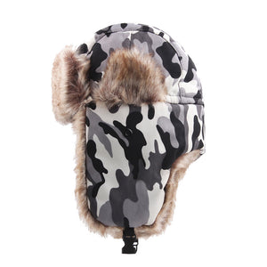 Unisex,Winter,Outdoor,Camouflage,Trapper,Windproof,Earmuffs,Riding