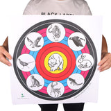 40X40cm,Archery,Target,Paper,Outdoor,Sport,Archery,Hunting,Shooting,Training,Target