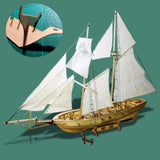 1:130,Scale,Sailing,Boats,Model,Assembly,Wooden,Decorations