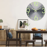Luminous,Clock,Number,Quartz,Hanging,Clocks,Bedroom,Decor