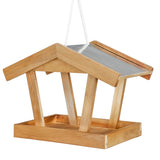 Large,Hanging,Birdhouse,Wooden,Native,Feeder,Kid's,Present,Feeder