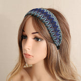 Bohemian,Style,Headband,Ethnic,Style,Colorful,Striped,Fabric,Travel,Leisure