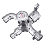 Mount,Single,Washing,Machine,Faucet,Double,Spouts,Handles,Water,Garden,Faucet,Bathroom,Bibcock