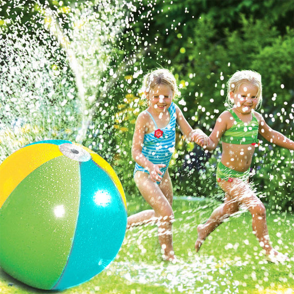 Inflatable,Spray,Water,Children's,Summer,Outdoor,Swimming,Beach,Balls,Playing,Smash