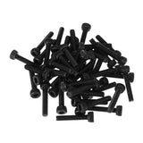 Suleve,M3CH9,50Pcs,Carbon,Steel,Hexagon,Socket,Screws,Bolts,Optional,Length