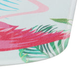 Bathroom,Flamingo,Shower,Curtain,Pedestal,Toilet,Cover