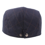 Cotton,Plaid,Painter,Beret,Outdoor,Breathable,Gatsby,Newsboy,Hunting