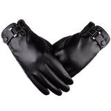 Thick,Windproof,Touch,Screen,Leather,Cycling,Gloves
