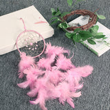 Handmade,Dream,Catcher,Decor,Dream,Catchers,hanging,Feather,Decorations