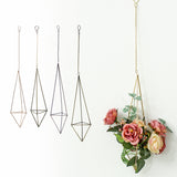 Triangle,Hanging,Wrought,Pineapple,Flower,Stand,Metal,Hollow,Soilless,Flower,Simple,Flower,Stand